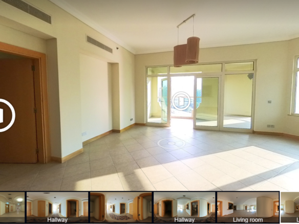 Inviting 3-Bedroom Residence with Stunning Views on Palm Jumeirah, Dubai