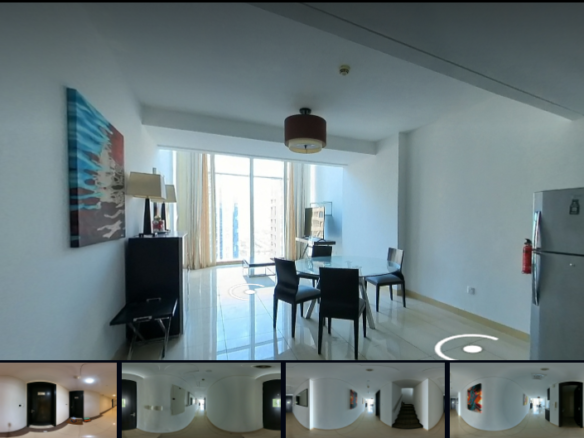 360-Degree Virtual Tour: Explore the Duplex Apartment in Laguna Tower, JLT, Dubai with Sitora360.com. Immerse yourself in each room's ambiance, accompanied by harmonious music. Enhance your property's visibility and expedite leasing or sales by contacting us for a transformative 360 virtual tour experience