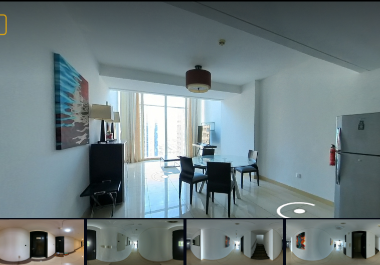 360-Degree Virtual Tour: Explore the Duplex Apartment in Laguna Tower, JLT, Dubai with Sitora360.com. Immerse yourself in each room's ambiance, accompanied by harmonious music. Enhance your property's visibility and expedite leasing or sales by contacting us for a transformative 360 virtual tour experience